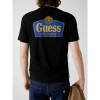 GUESS JEANS Slim fit t-shirt BLACK GUESS JEANS Slim fit t-shirt BLACK