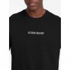 GUESS JEANS Embroidered logo t-shirt BLACK GUESS JEANS Embroidered logo t-shirt BLACK