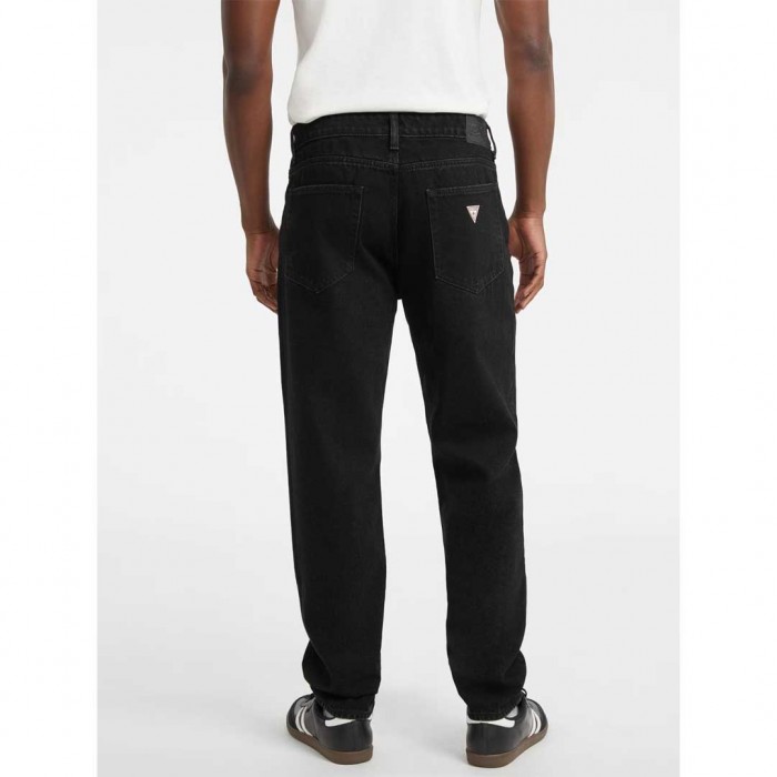 GUESS JEANS G15 Relaxed taper jeans BLACK GUESS JEANS G15 Relaxed taper jeans BLACK