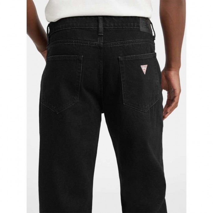GUESS JEANS G15 Relaxed taper jeans BLACK