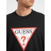 GUESS JEANS Iconic t-shirt BLACK