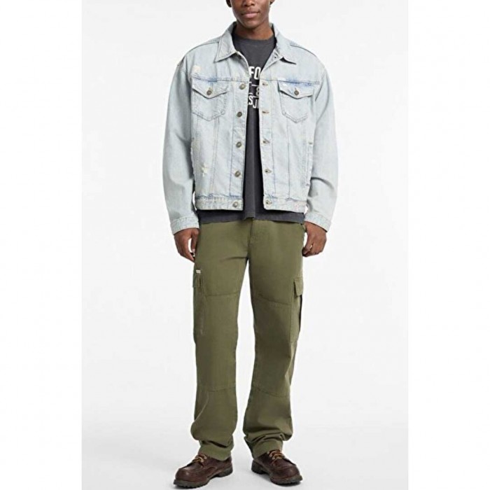 GUESS JEANS MAN JEAN GILLET LIGHT BLUE