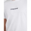 GUESS JEANS Slim Embroidered Logo Tee WHITE