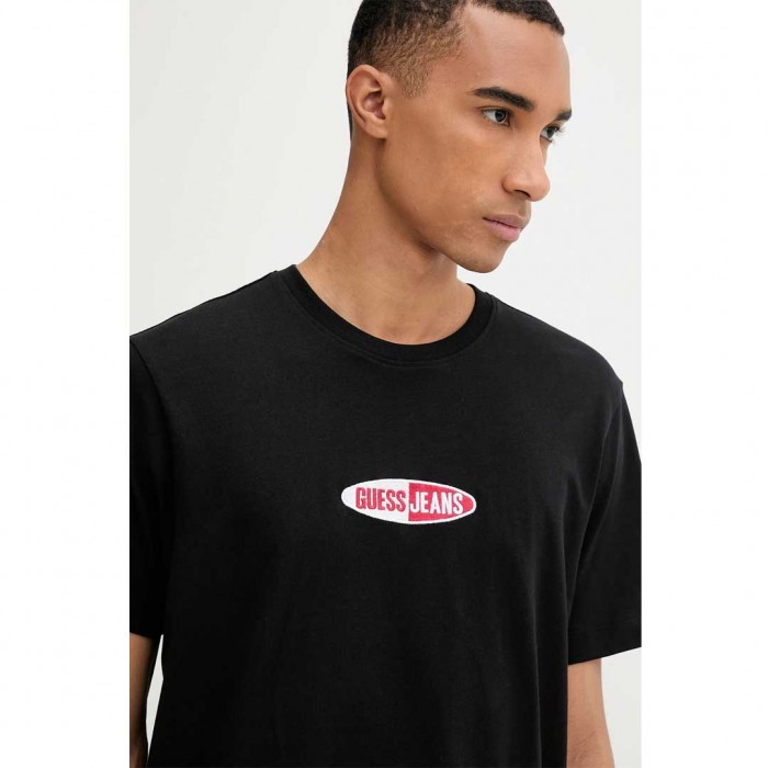 GUESS JEANS MAN T SHIRT BLACK 1
