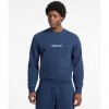 GUESS JEANS Embroidery Logo Sweater BLUE