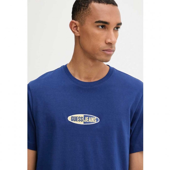 GUESS JEANS MAN T SHIRT LIGHT BLUE
