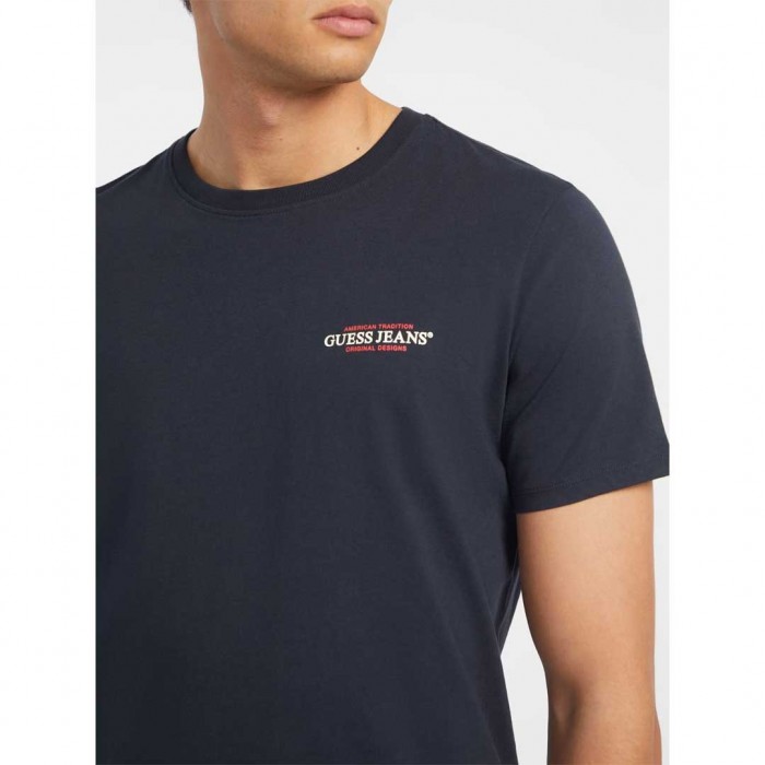 GUESS JEANS Slim American Tradition Tee BLUE