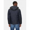 GUESS JEANS Nylon Hooded Puffer Jacket BLUE