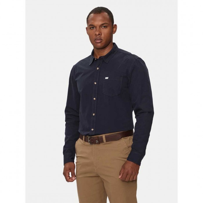 GUESS JEANS MAN SHIRT DARK BLUE