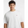 GUESS JEANS Oversized mini Patch Tee WHITE GUESS JEANS Oversized mini Patch Tee WHITE