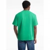 GUESS JEANS Embroidered Logo Tee LIGHT GREEN