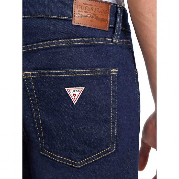 GUESS JEANS Pants with Slim Fit Blue