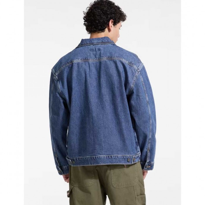 GUESS JEANS DENIM CHORE JACKET BLUE