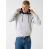 GUESS JEANS HOODED SWEATSHIRT GREY