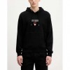 GUESS JEANS MAN HOODIE BLACK
