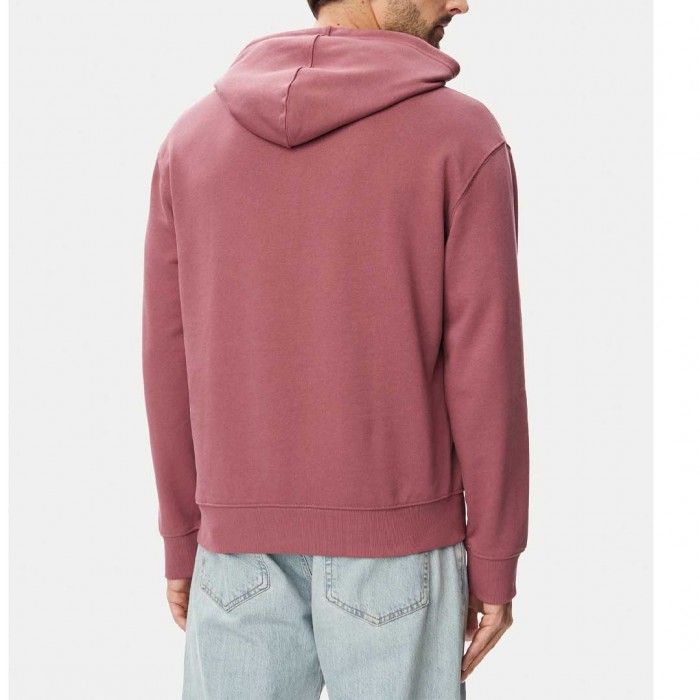 GUESS JEANS MAN HOODIE LIGHT PINK