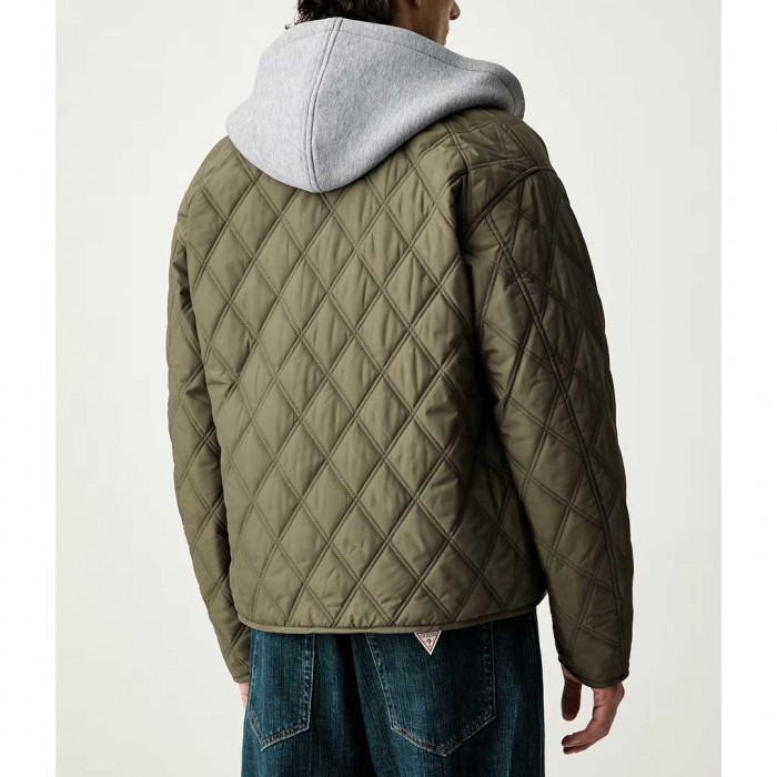 GUESS JEANS MAN JACKET GREEN
