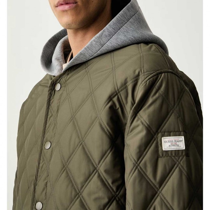 GUESS JEANS MAN JACKET GREEN