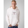 GUESS JEANS MAN HOODIE WHITE