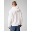 GUESS JEANS MAN HOODIE WHITE