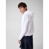 GUESS JEANS MAN HOODIE WHITE 1