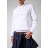 GUESS JEANS MAN HOODIE WHITE 1