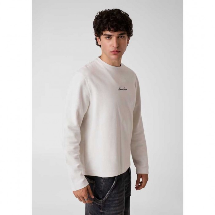 GUESS JEANS MAN LONGSLEEVE ECRU