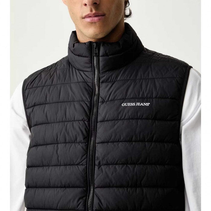 GUESS JEANS MAN GILLET BLACK