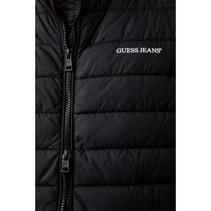 GUESS JEANS MAN GILLET BLACK