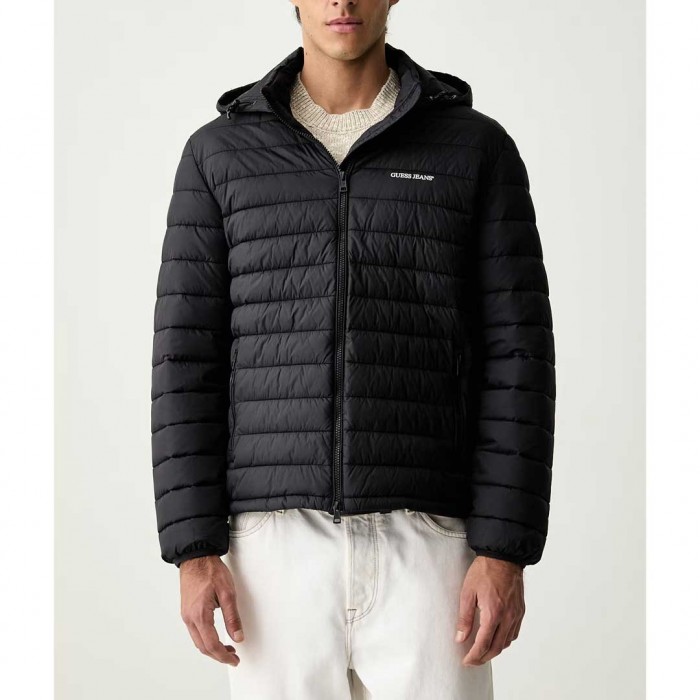 GUESS JEANS MAN JACKET BLACK