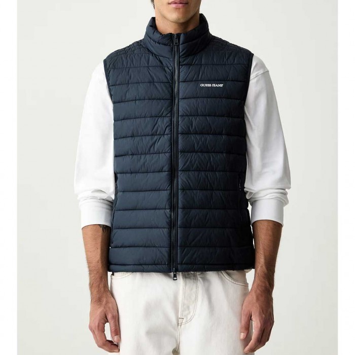 GUESS JEANS MAN GILLET BLUE 1