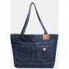 GUESS JEANS WOMAN JEAN BAG BLUE