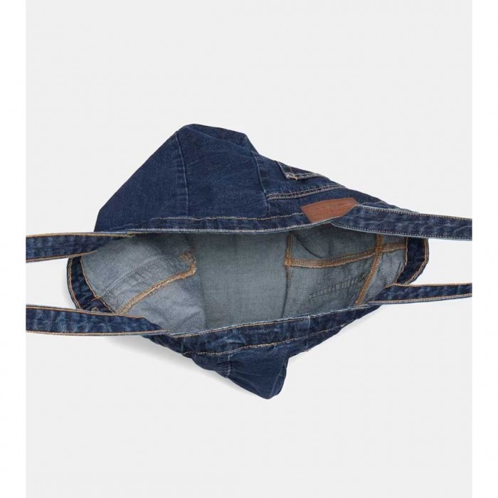 GUESS JEANS WOMAN JEAN BAG BLUE