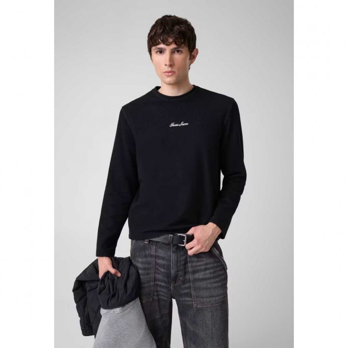 GUESS JEANS MAN LONGSLEEVE BLACK