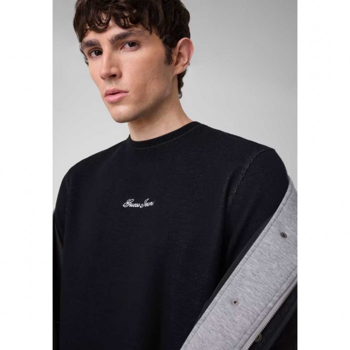 GUESS JEANS MAN LONGSLEEVE BLACK