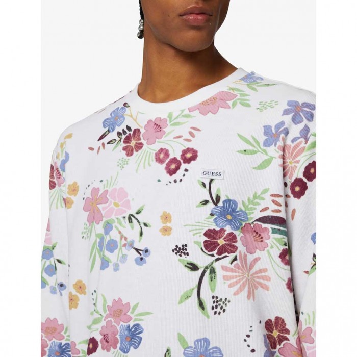 GUESS Logo sweatshirt FLORAL