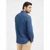 GUESS Slim fit denim shirt BLUE