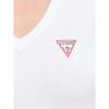 GUESS SS VN MINI TRIANGLE TEE WHITE