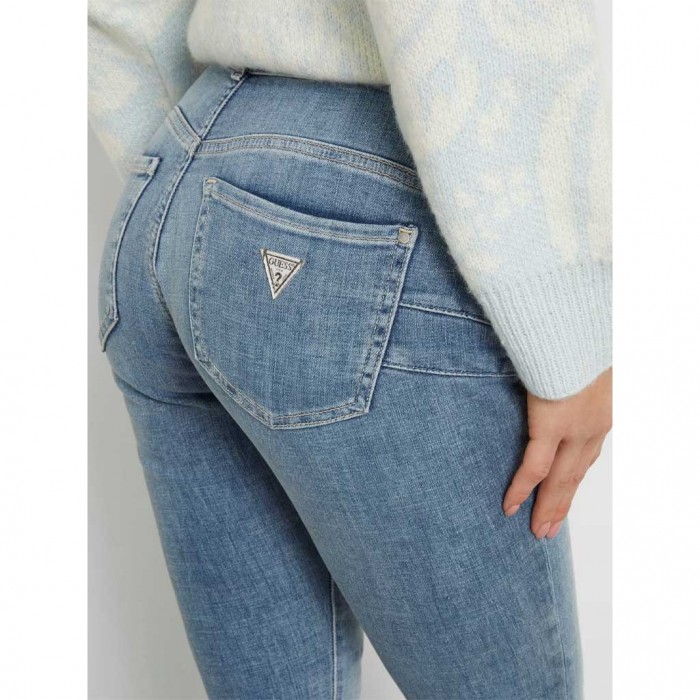 GUESS Mid rise skinny denim pant BLUE