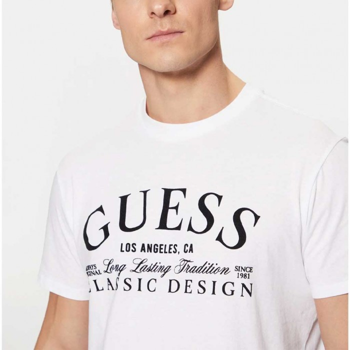 GUESS MAN T-shirt White