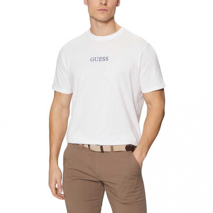 GUESS BASIC CITY OF DREAMS T-SHIRT MEN WHITE