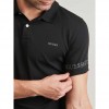 GUESS Polo Short Sleeve Blouse Black