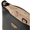 GUESS ECO EVAINE TOP ZIP SHOULDER BAG BLACK