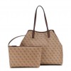 GUESS Set Women's Bag Tote Hand Beige