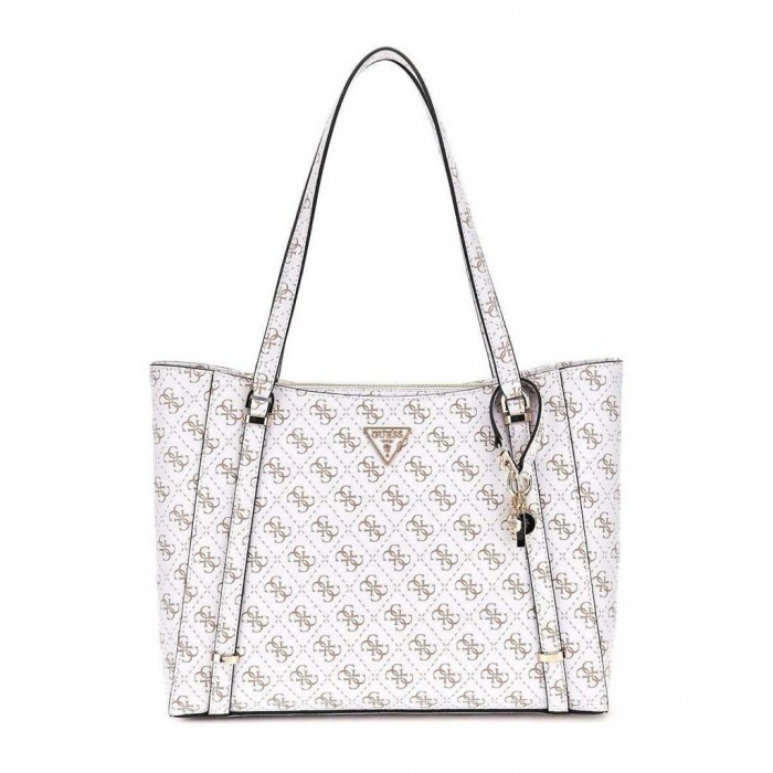 GUESS Women's Bag Tote Hand White