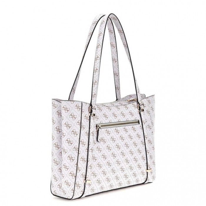 GUESS Women's Bag Tote Hand White