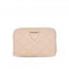 GUESS Giully Quilted Wallet LIGHT BEIGE