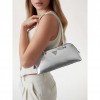 GUESS Arnela mirror-look shoulder bag SILVER