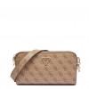 GUESS Eco Erica Status Crossbody LATTE LOGO