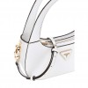 GUESS Eco Jazlynn saffiano hobo WHITE